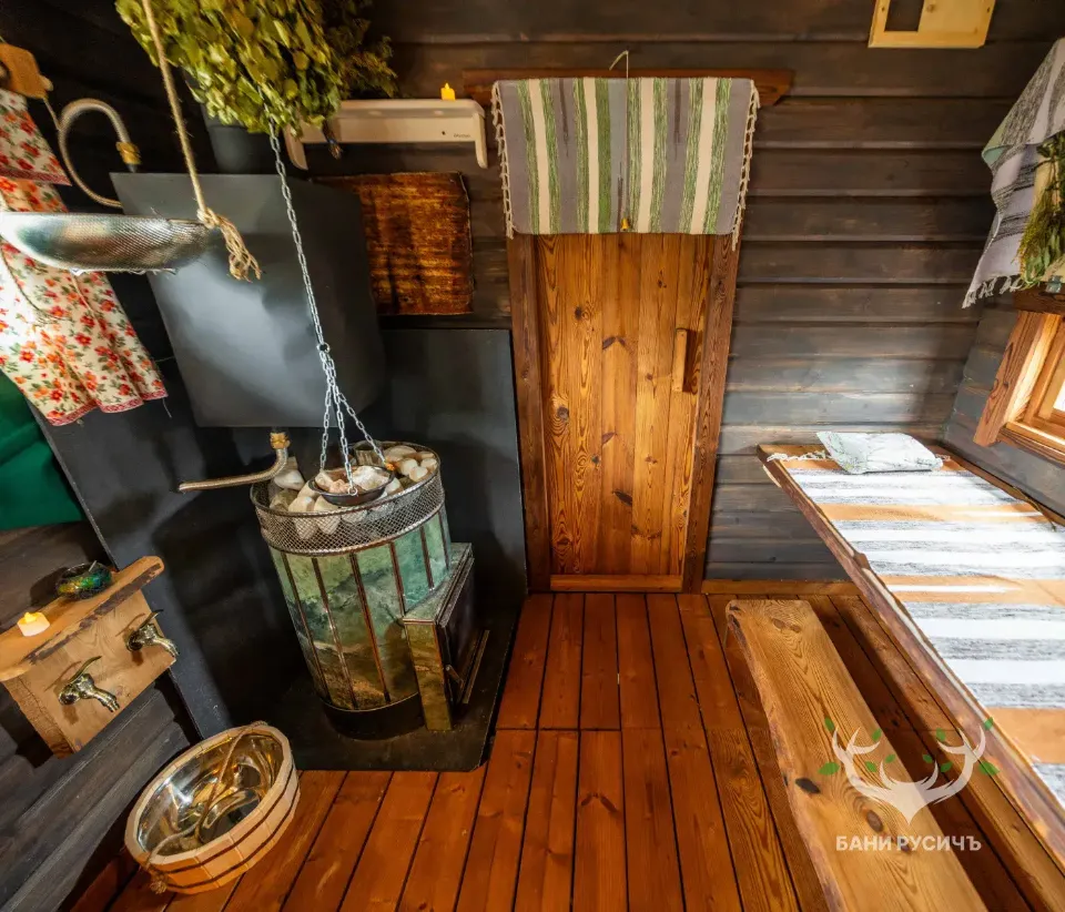 Фото готовой бани