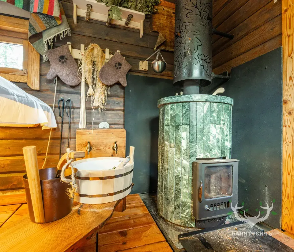 Фото готовой бани