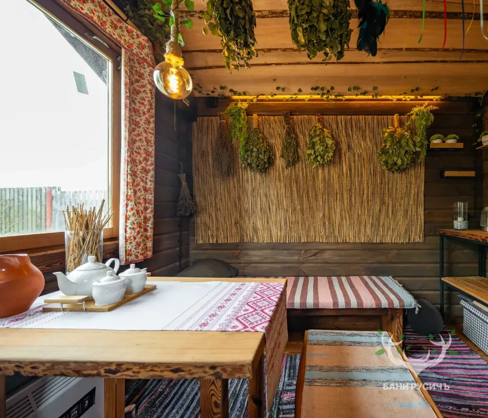 Фото готовой бани