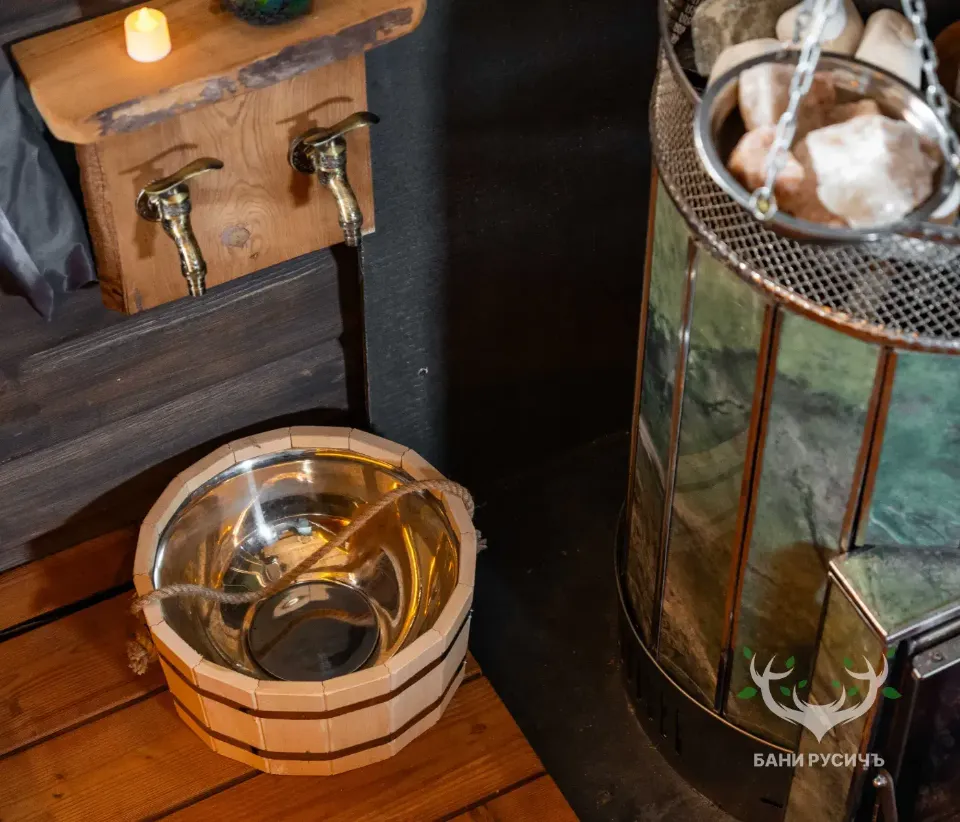 Фото готовой бани