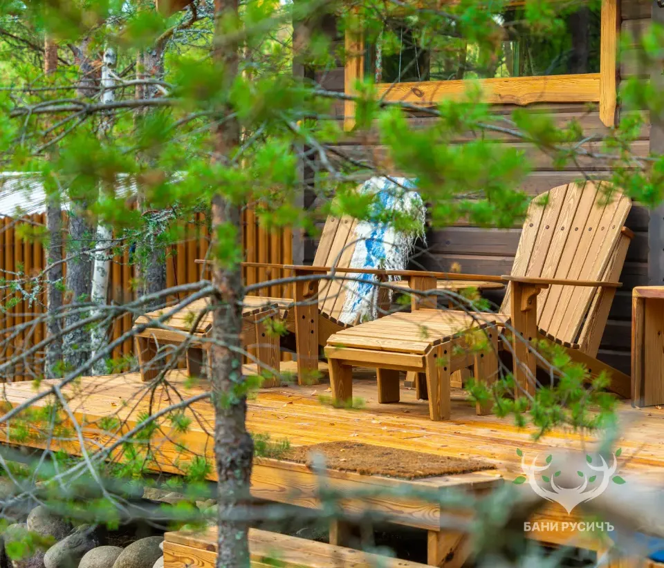 Фото готовой бани