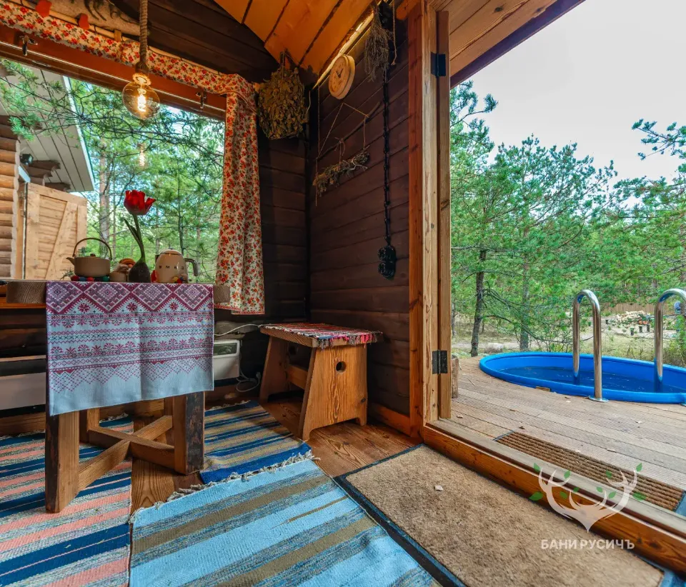 Фото готовой бани