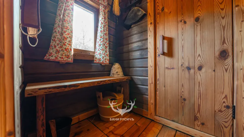 Фото готовой бани - помывочная