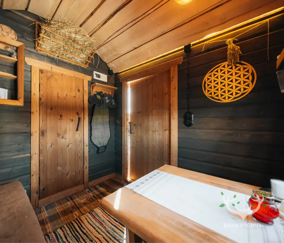 Фото готовой бани