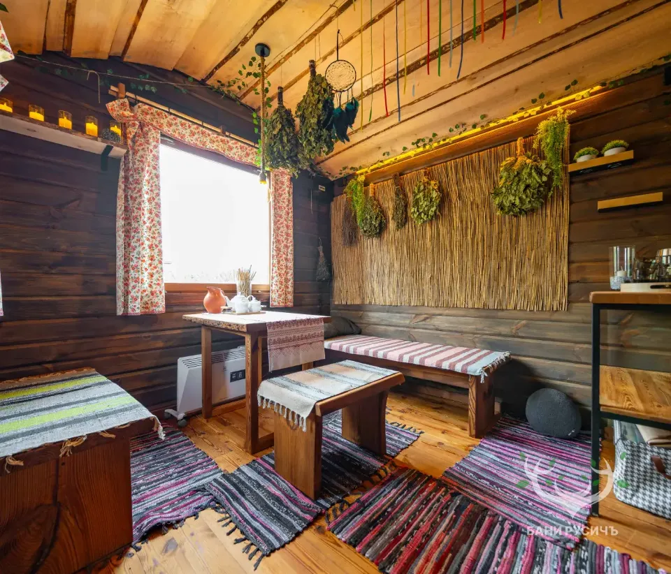 Фото готовой бани