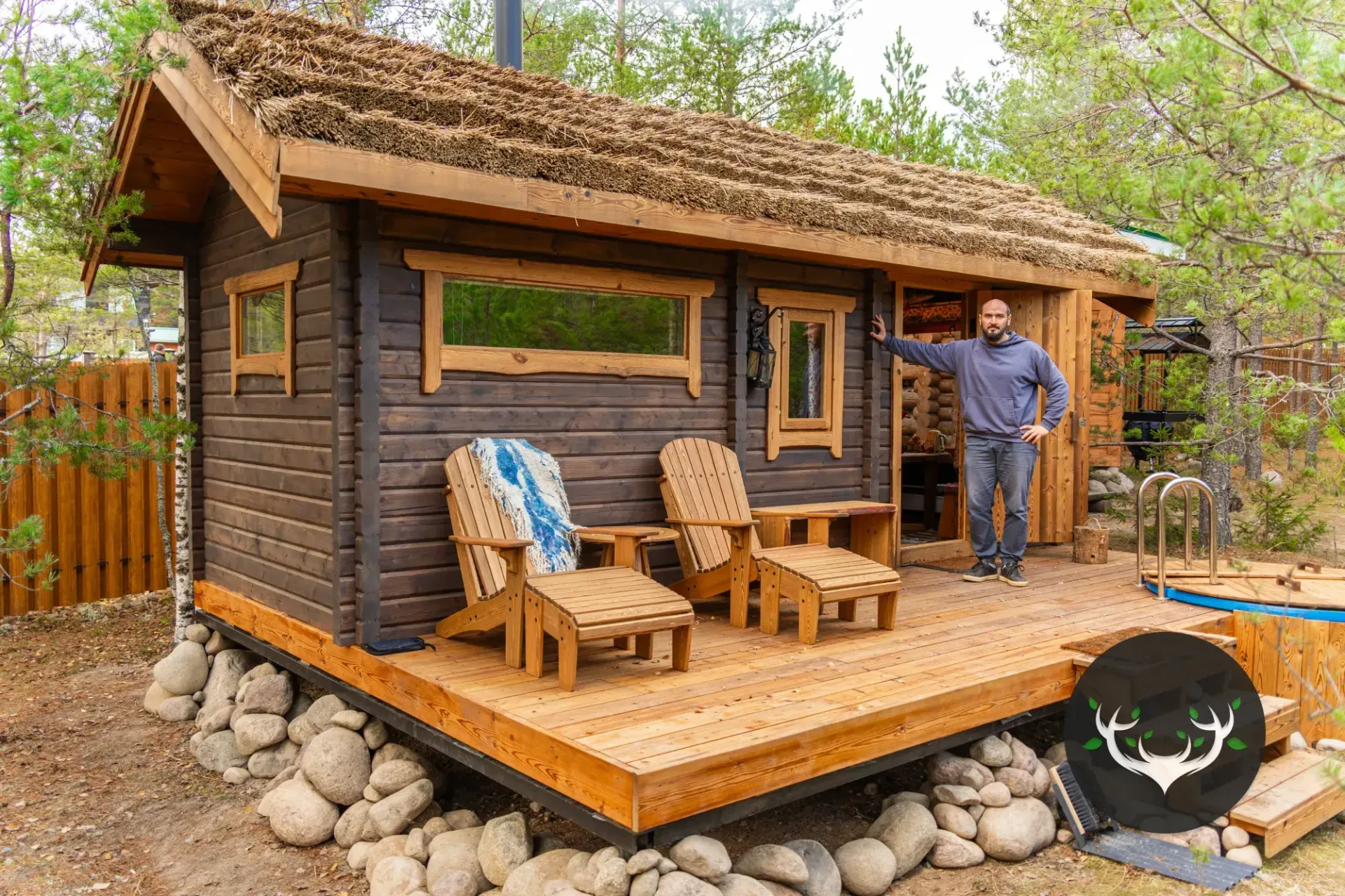 фото готовой бани Русичъ