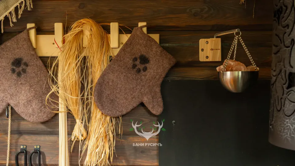 Фото готовой бани - парная