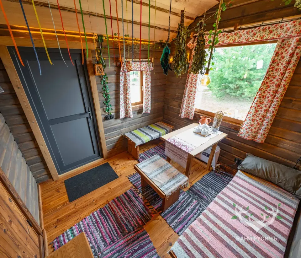 Фото готовой бани