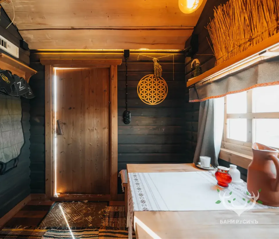 Фото готовой бани