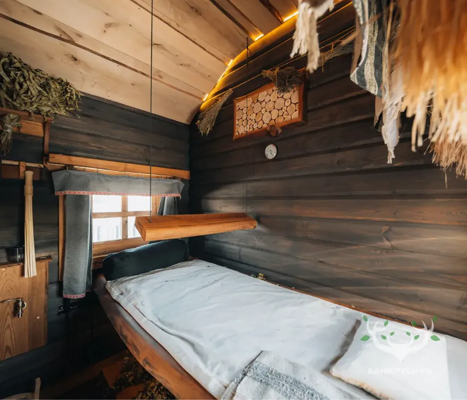 Фото готовой бани