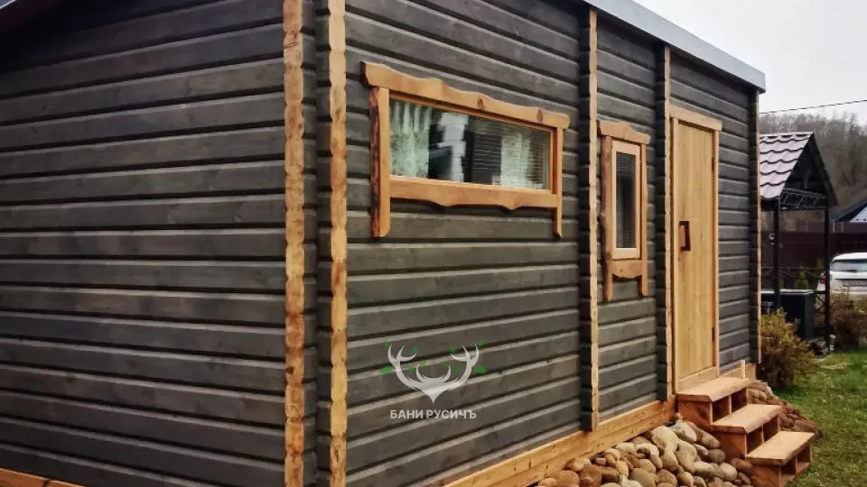 планировка бани