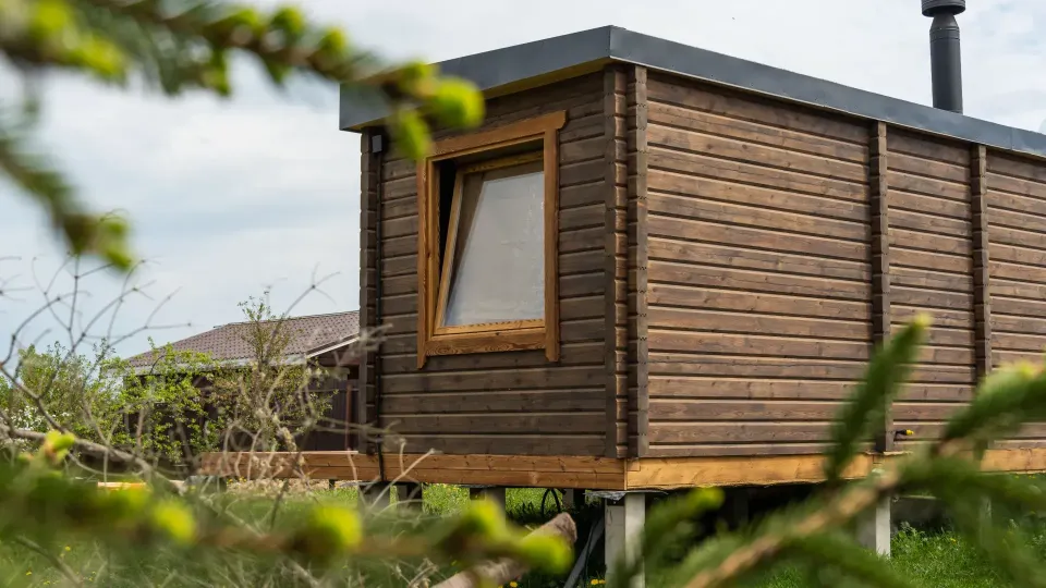 Фото готовой бани