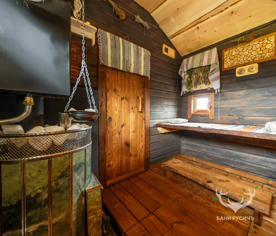 Фото готовой бани