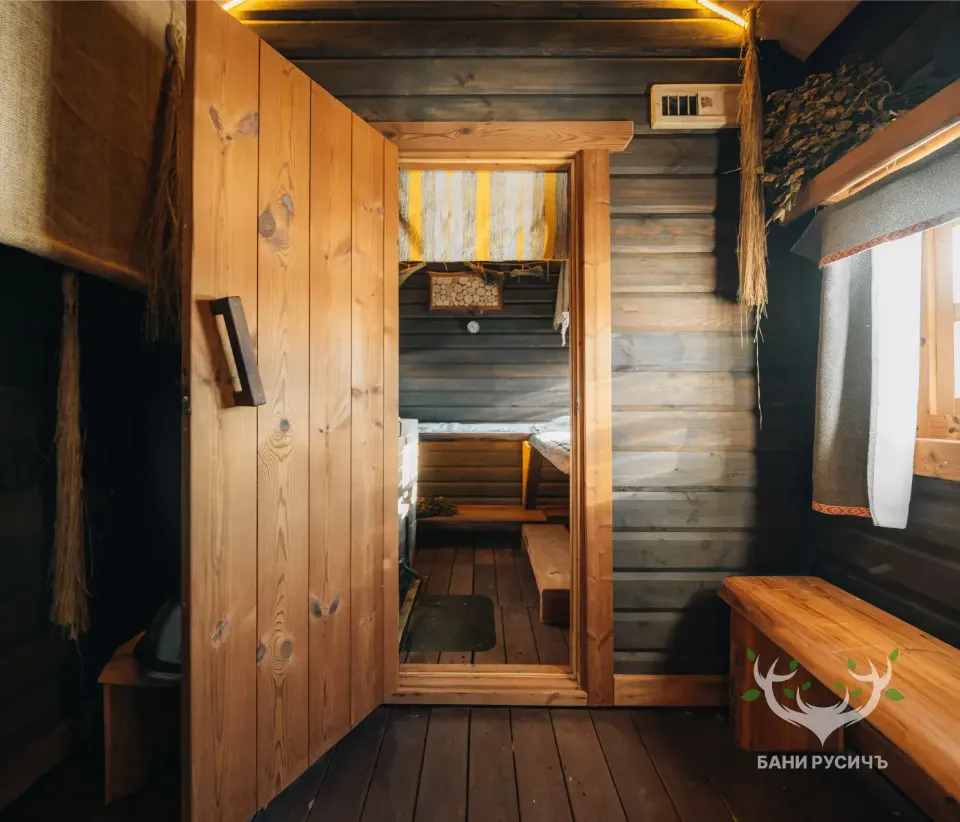 Фото готовой бани