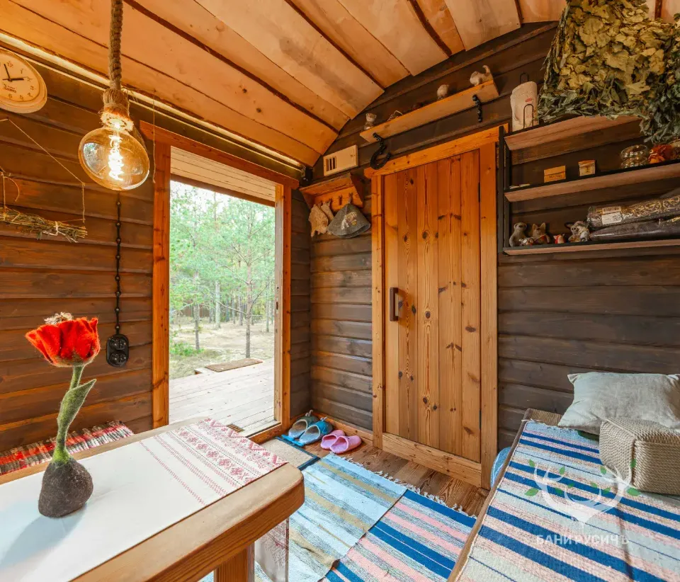 Фото готовой бани