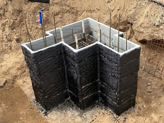 Несъёмная бетонная опалубка