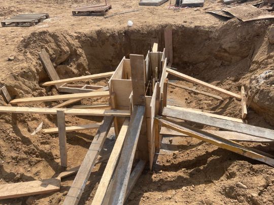 Опалубка обычным способом