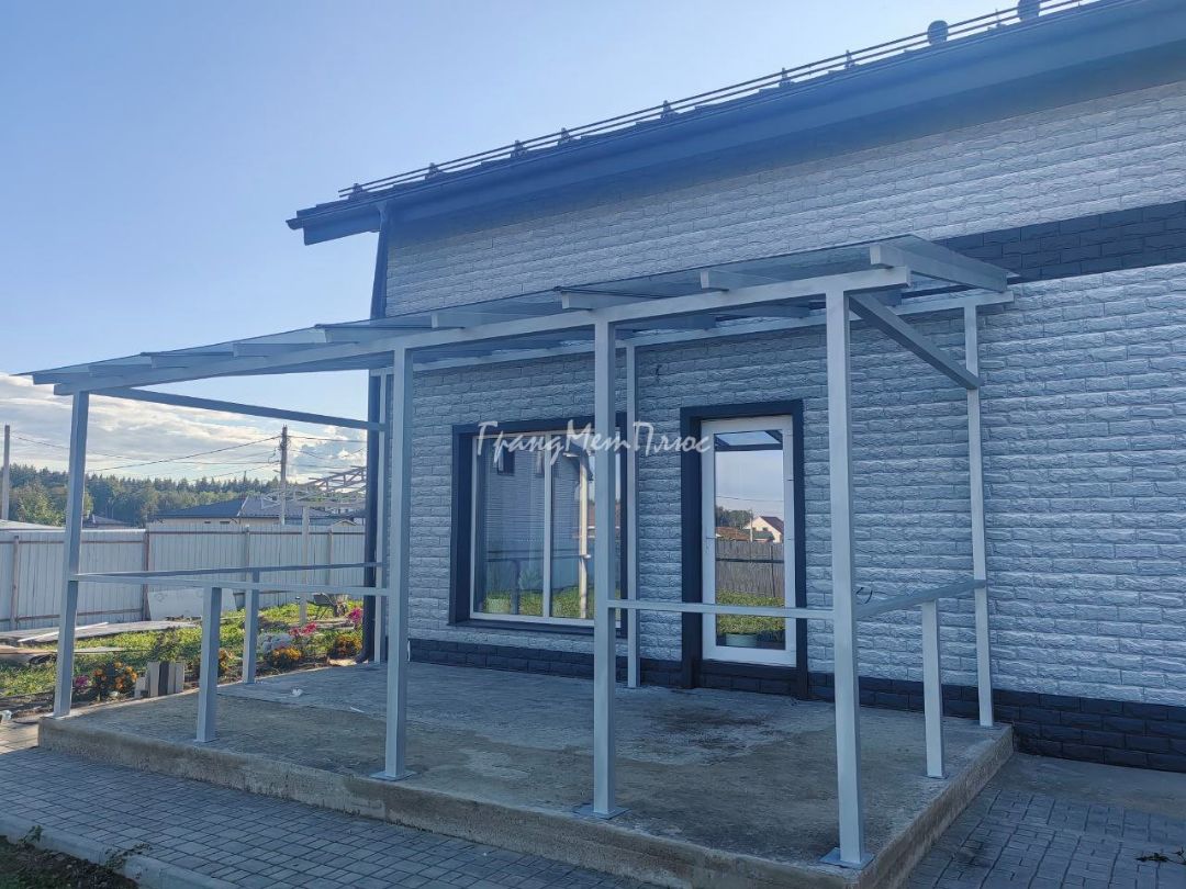 навес односкатный на заказ