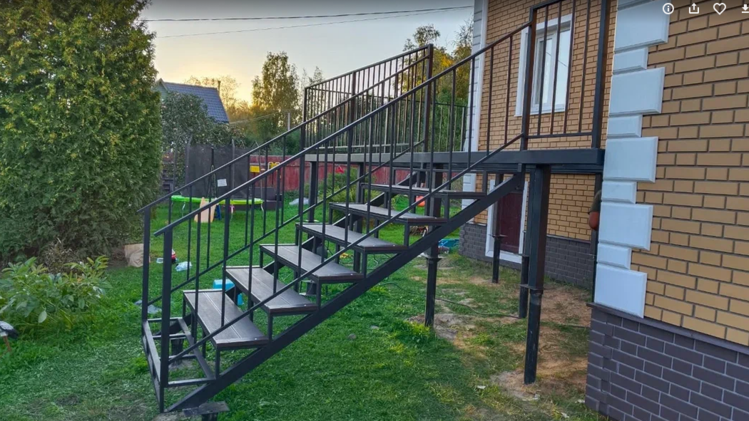 сварная терраса на заказ