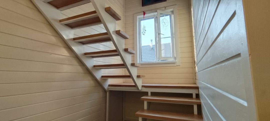 Лестница под зашивку