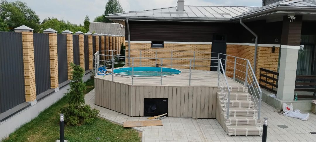 сварная терраса на заказ