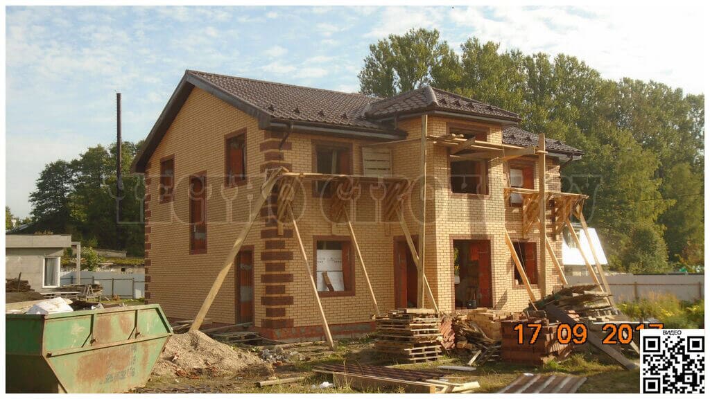 Строим дома из керамического блока с облицовкой