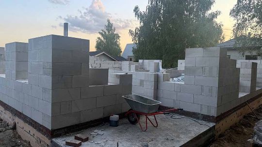Коробка из газоблока