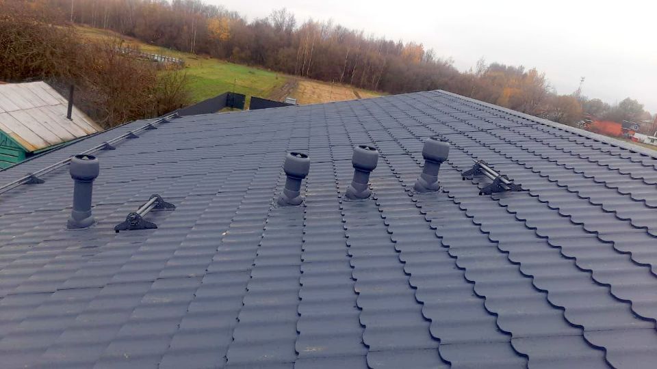 Кровля металлочерепица