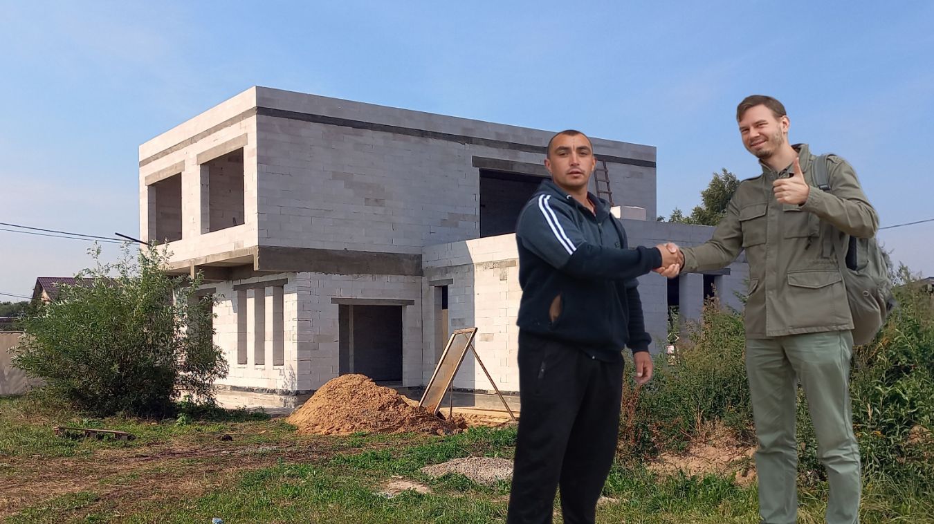 Строим дом из газобетона в Щелково