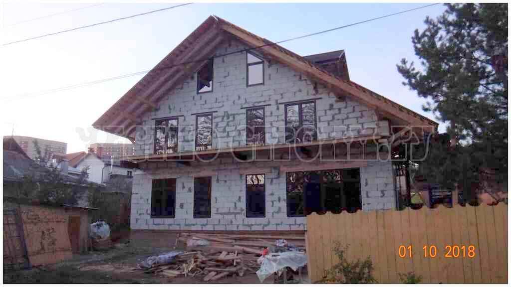 Дом из газобетона в Раменском