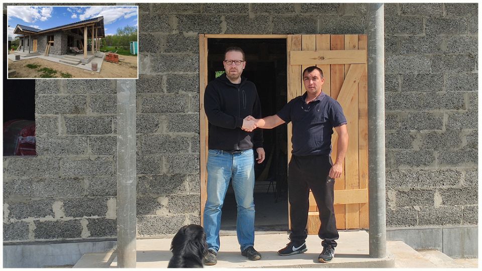 Дом из арболита в Пушкино