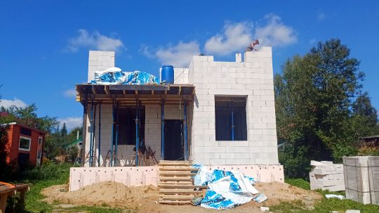 Строим дом из газобетона