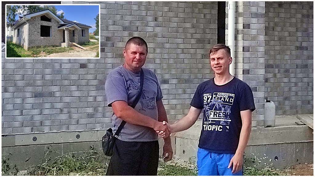 Строим дома из газоблока с облицовкой в Домодедово