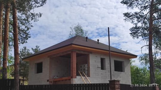 Коттедж из газобетона