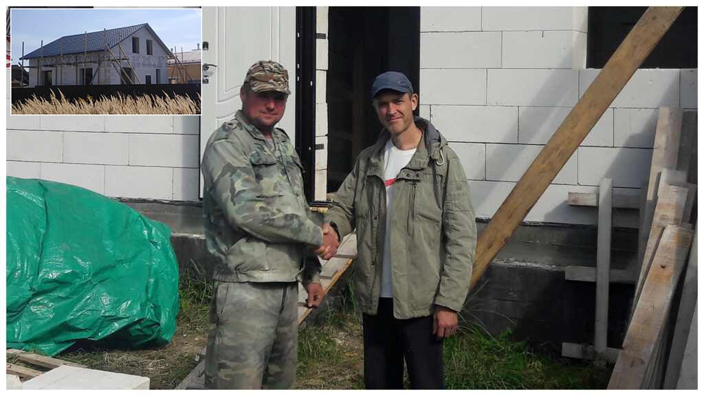 Постройка дома из газобетона в Чехове
