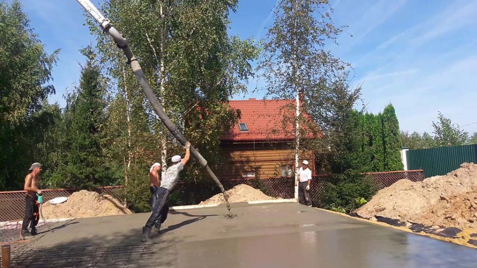 Монолитная плита