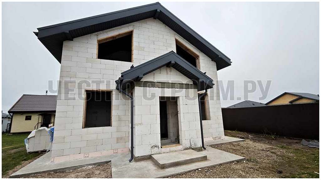 Дом из газобетона во Фрязино