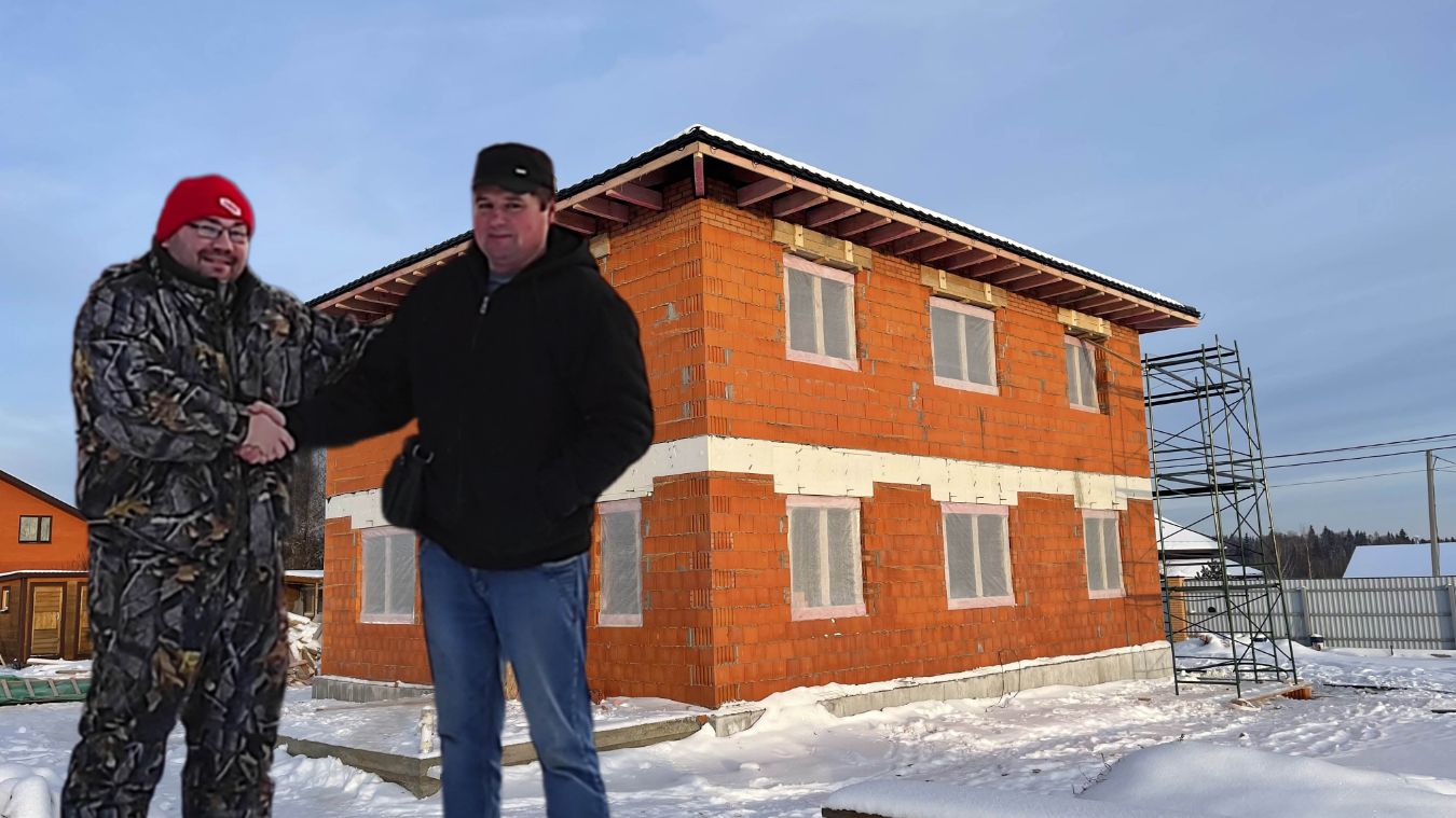 Строительство дома из теплой керамики в Волоколамске