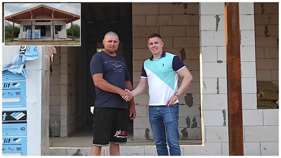 Одноэтажный дом из газобетона в Балашихе