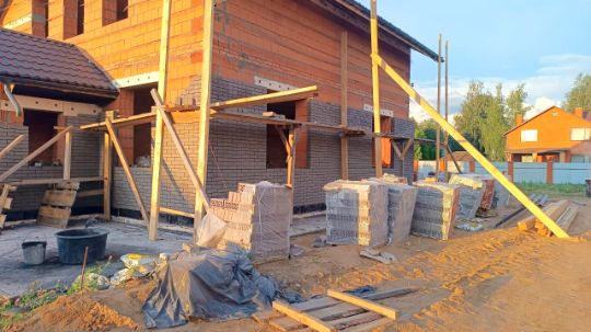 Дом из керамического блока