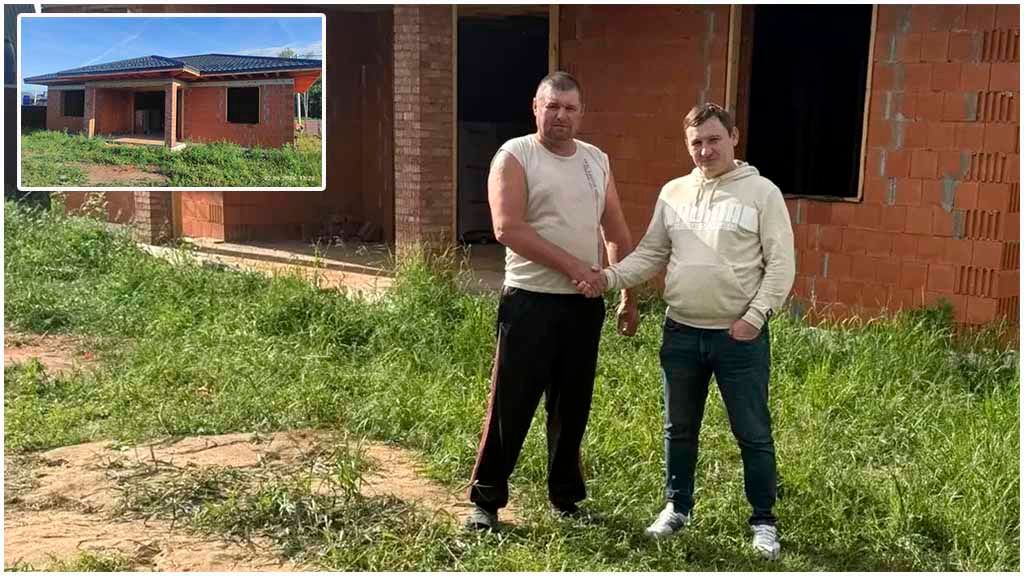 Строительство коробки дома из керамики в Щелково