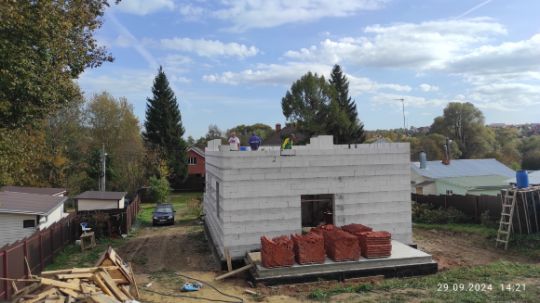 Строим доб из газоблока