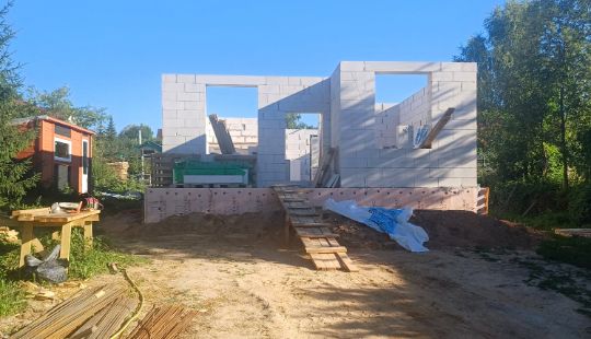 Строим дом из газобетона