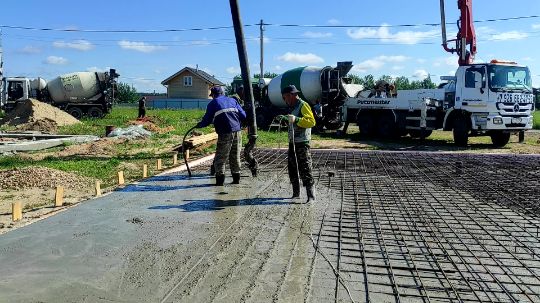 фундамент монолитная плита