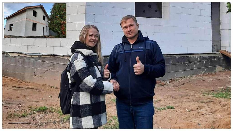 Одинцово. Дом из газобетона