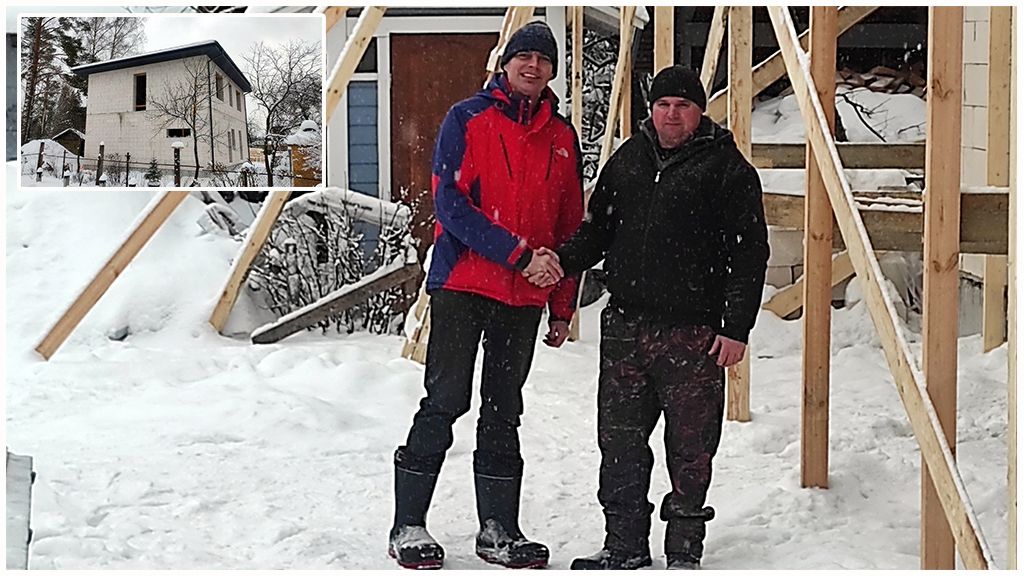 Строительство двухэтажного дома из газоблока во Фрязино