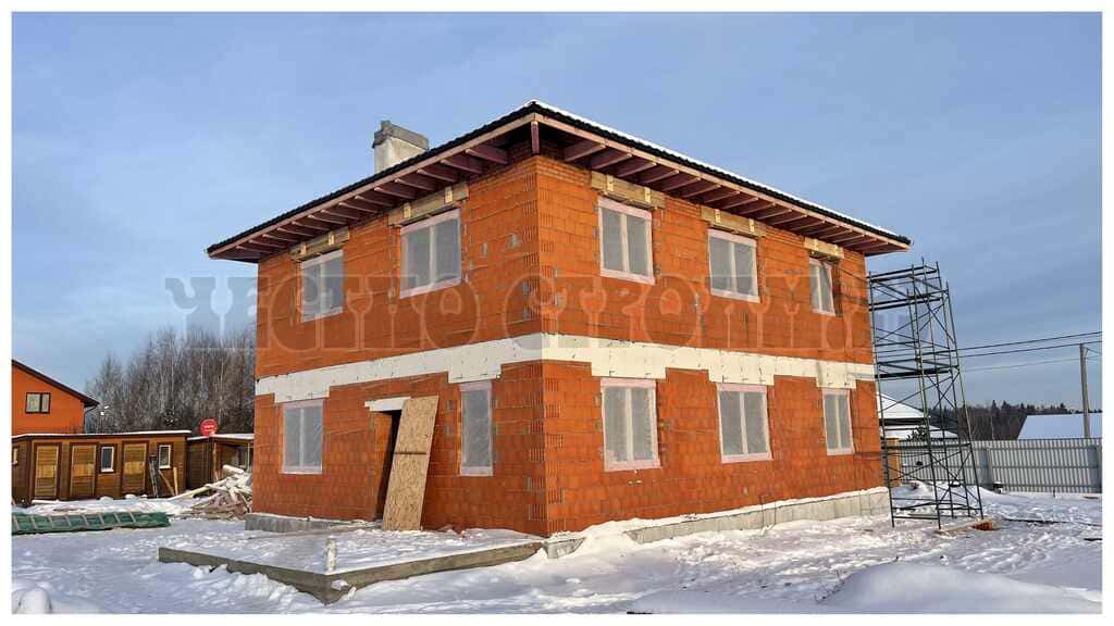 Строим двухэтажные дома из керамического блока в Москве