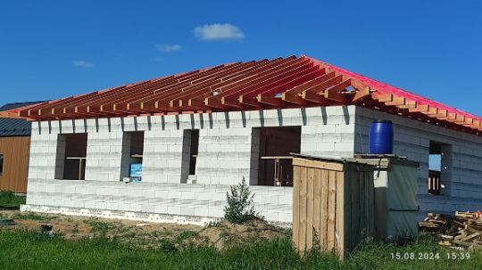 Строительство дома из газоблока