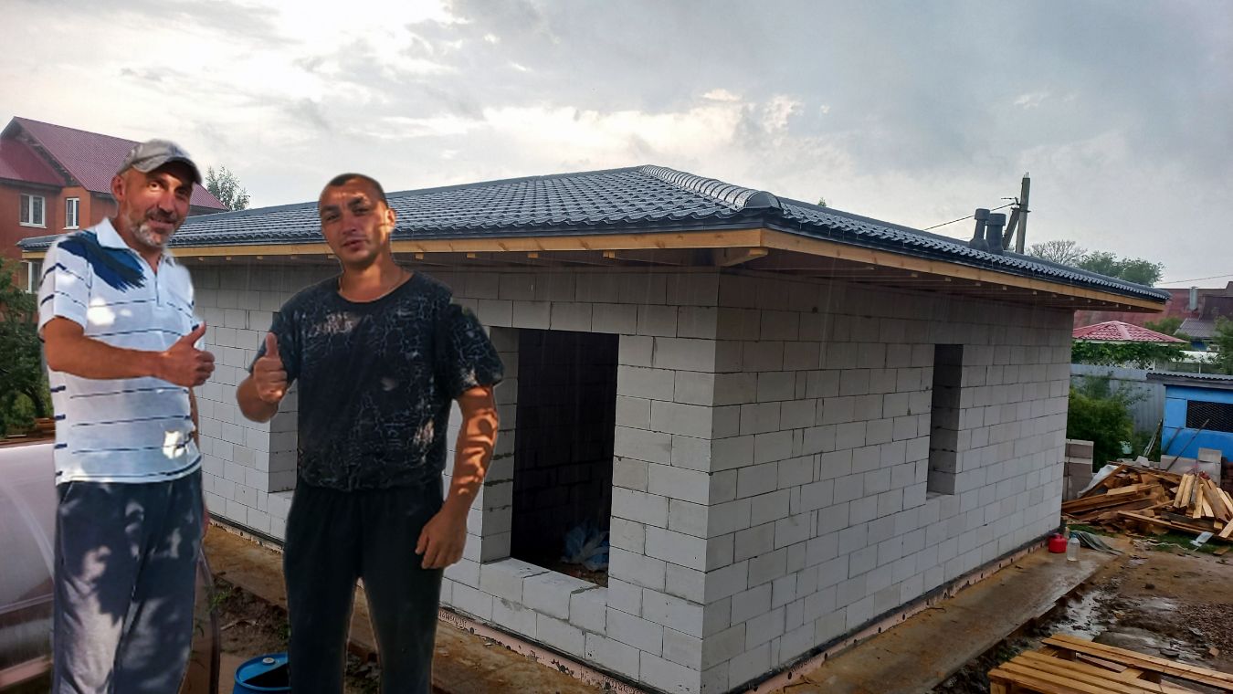 Строительство дома из газоблока в Мытищах