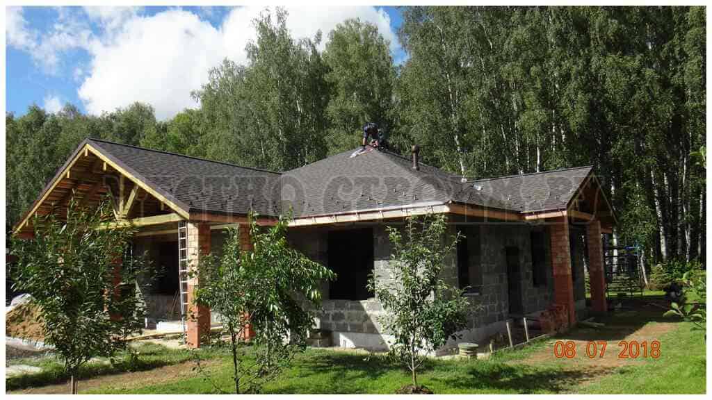 Строим дома из арболита в Москве